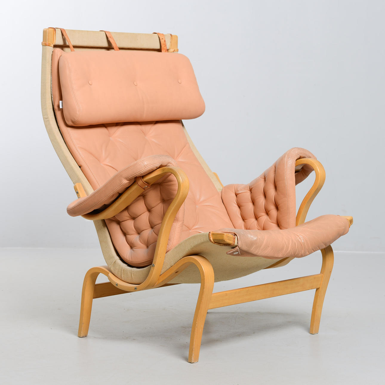 BRUNO MATHSSON. “Pernilla 69", armchair, Dux.