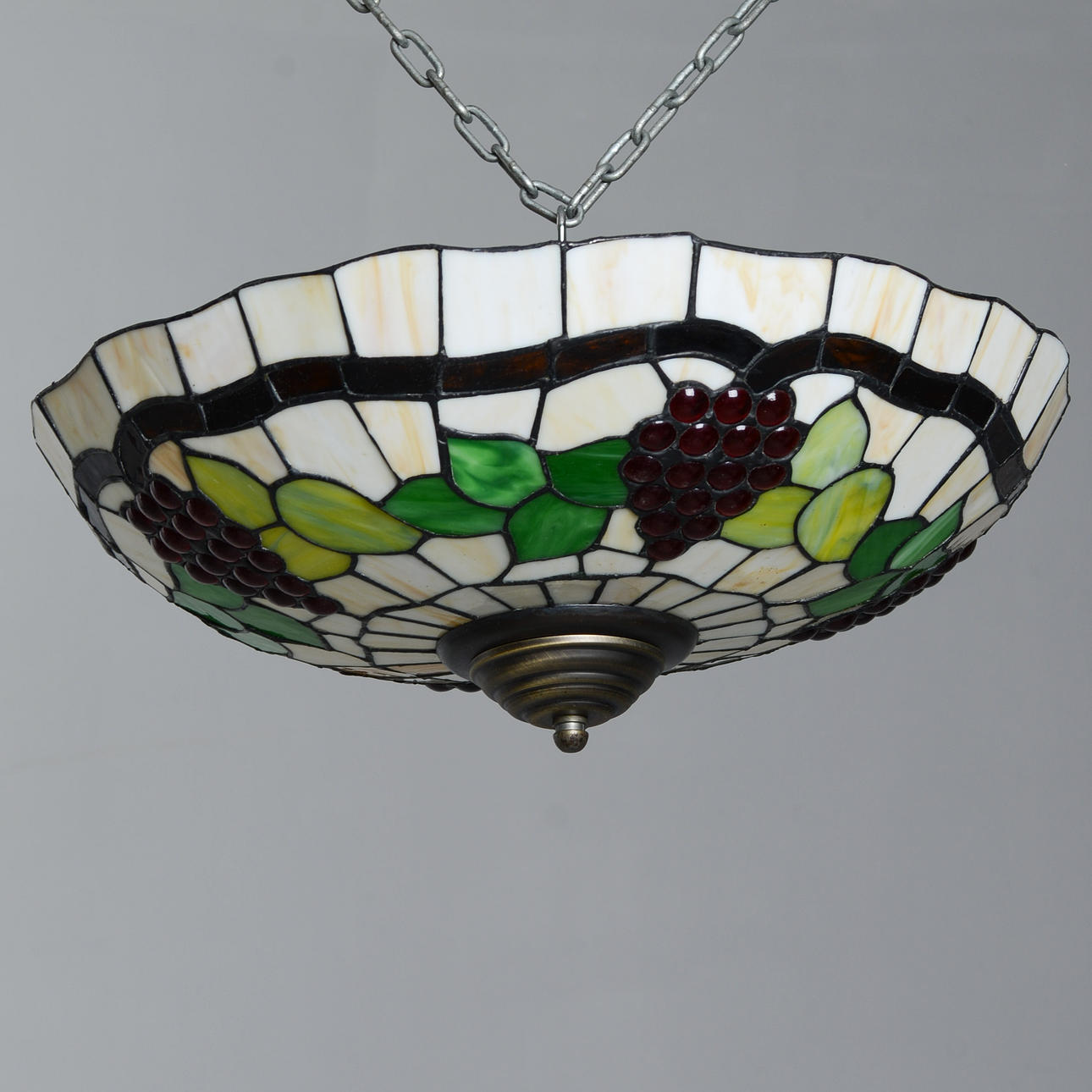 TAKPLAFOND, Tiffany-stil, 1900/2000-tal.