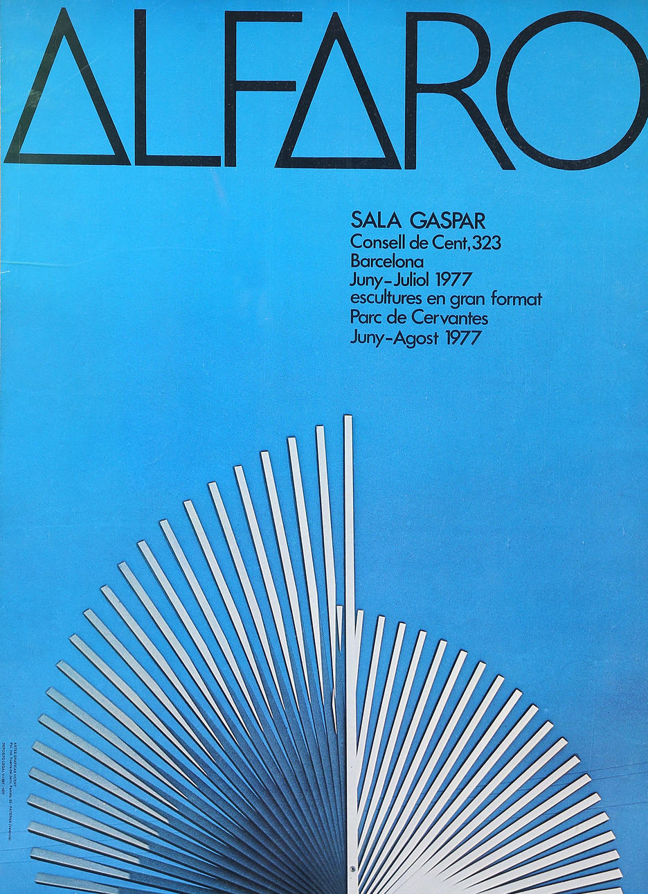 AFTER ANDREU ALFARO. "Escultures en gran format".