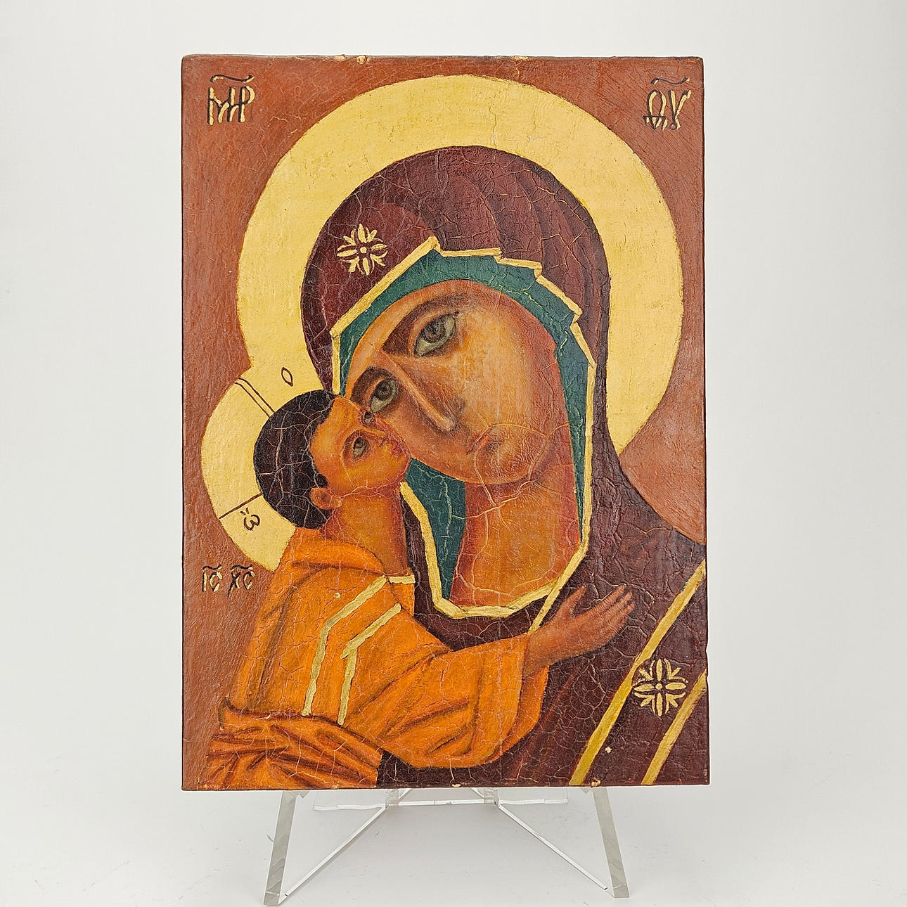 A Russian icon, 20th century.