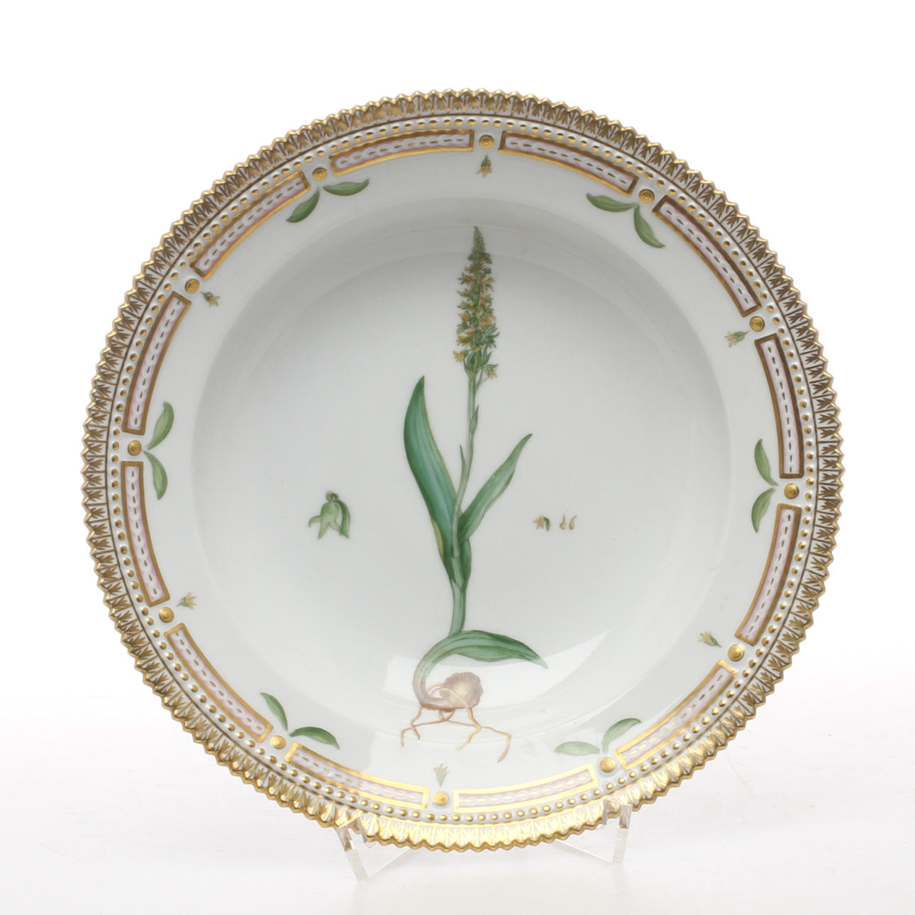 SOPPTALLRIK, porslin, Flora Danica, Royal Copenhagen, 1900-tal.