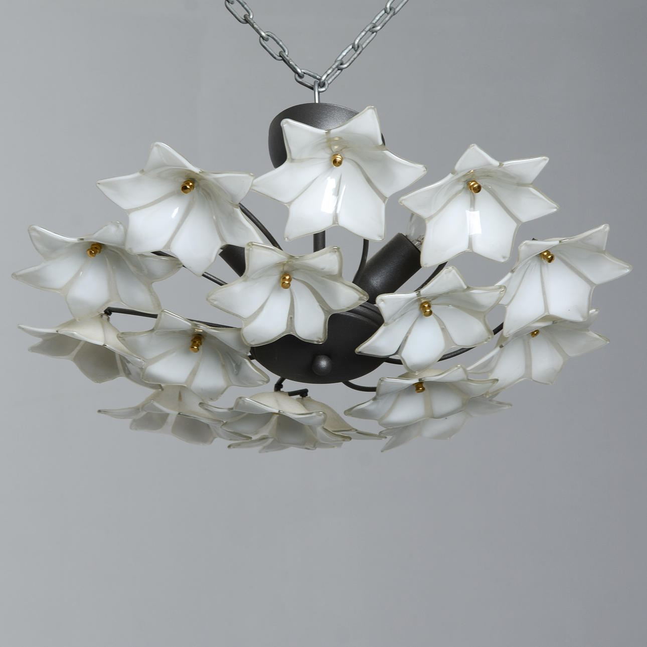 19th/21st century ceiling plafond, possibly Murano.