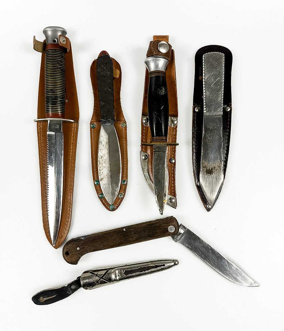 KNIVES, parts, including William Rodgers.