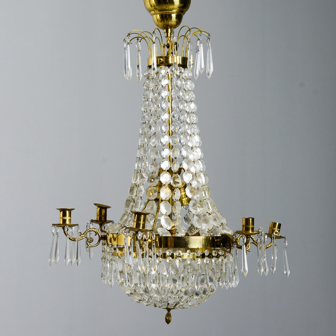 LJUSKRONA, gustaviansk stil, 1900-tal.