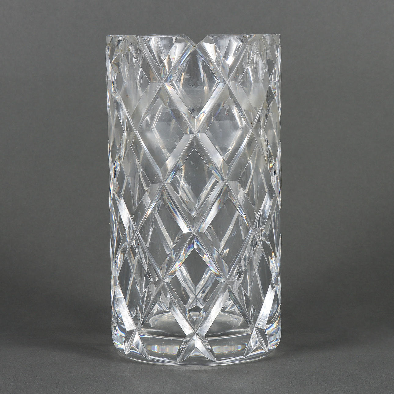 GUNNAR CYRÉN. Vase, crystal Orrefors Sofiero.