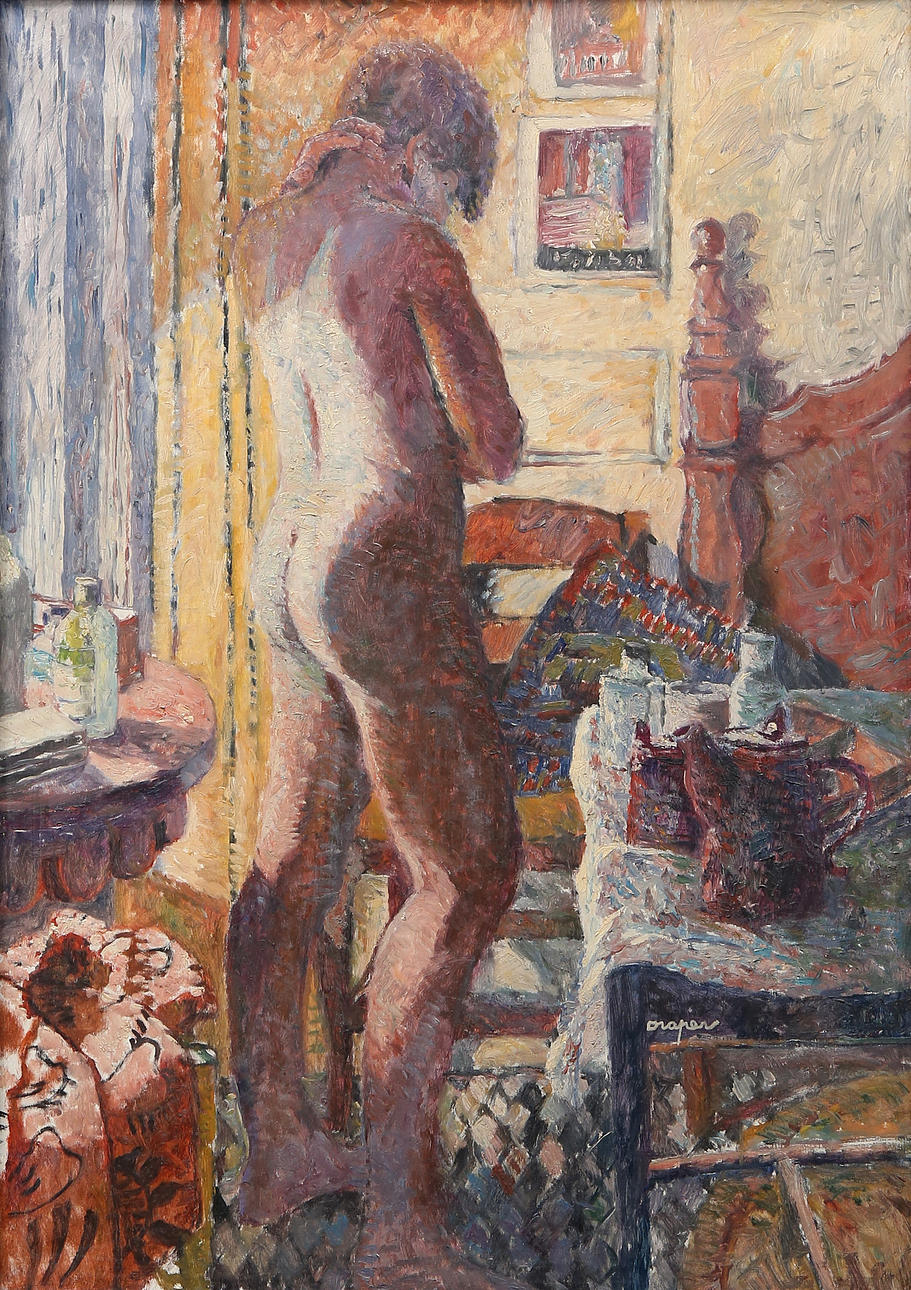 JOSEP MARIA DRAPER TORRES. Interior scene.