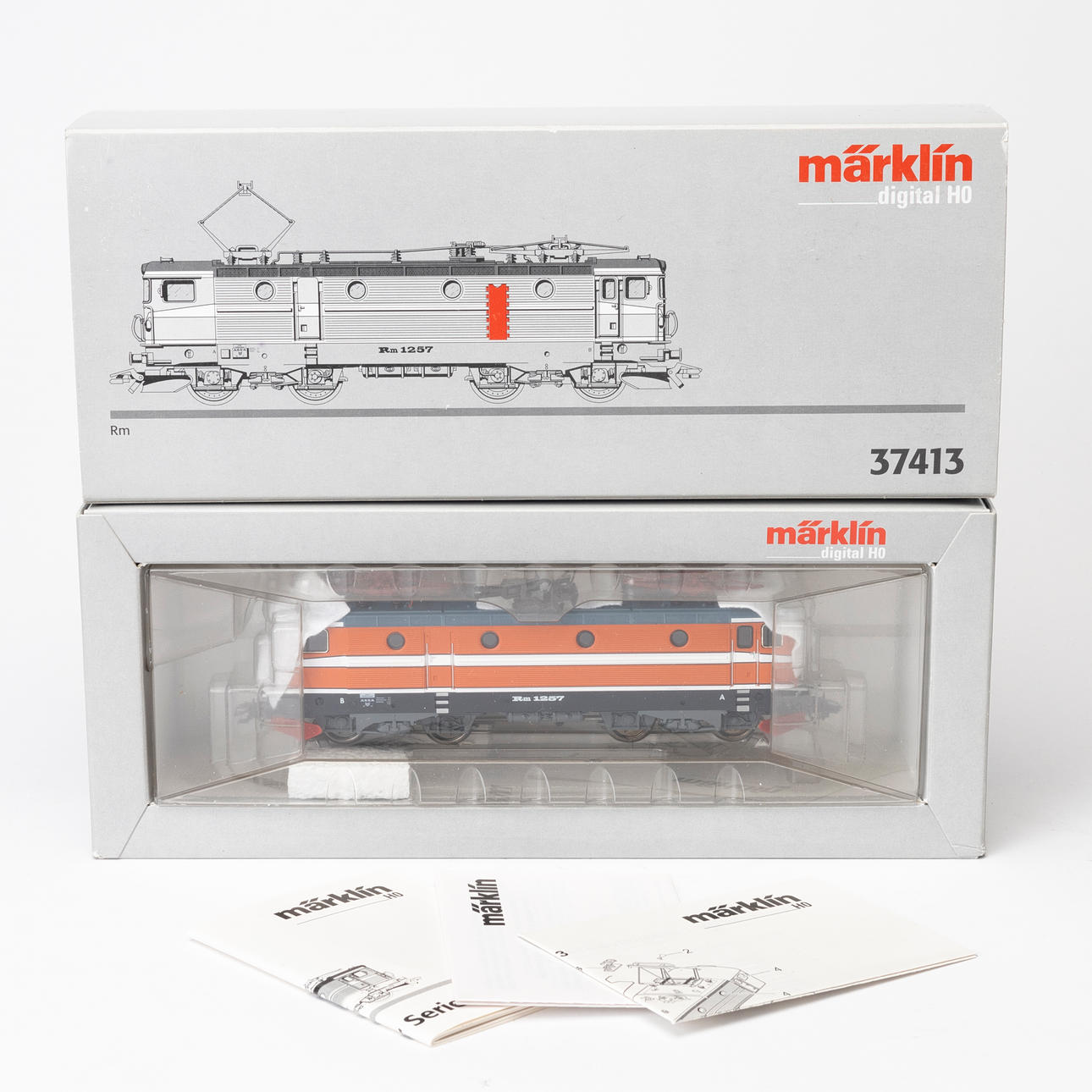 MÄRKLIN 37413 SJ:s Rm 1257, original packaging.