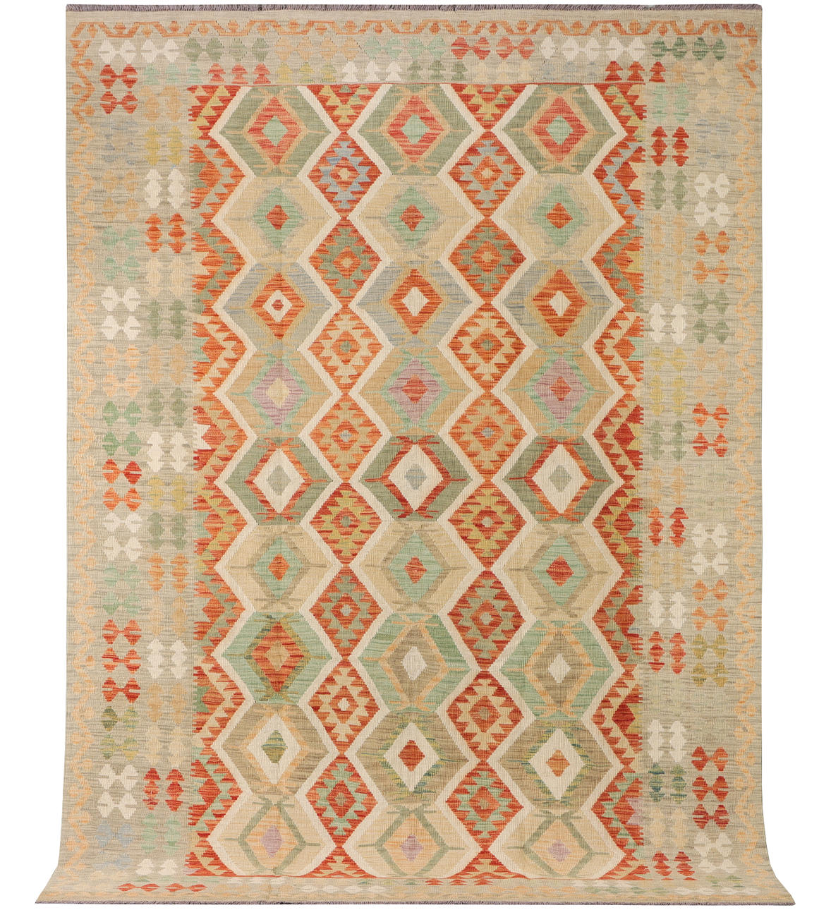 CARPET, kilim afghan, 300x206 cm.