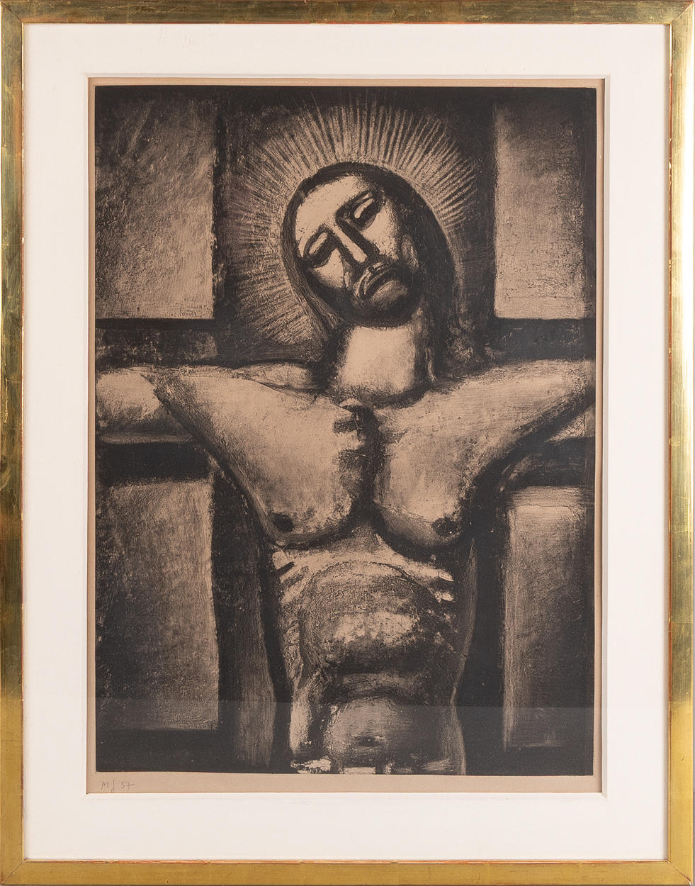 GEORGES ROUAULT (1871-1958). Christ, etching. Art - Engravings & Prints ...