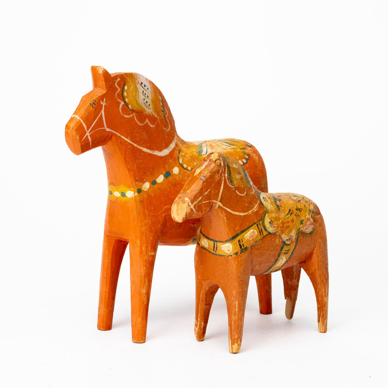 DALAHÄSTAR, 2 st, 1900-talets första hälft.