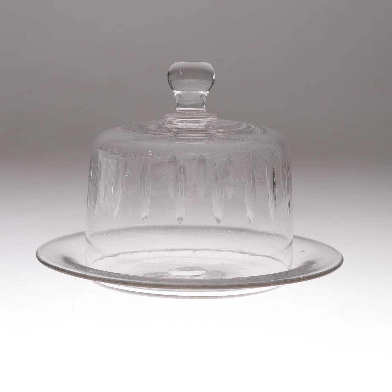 OSTKUPA, 2 delar, glas, 1900-tal.