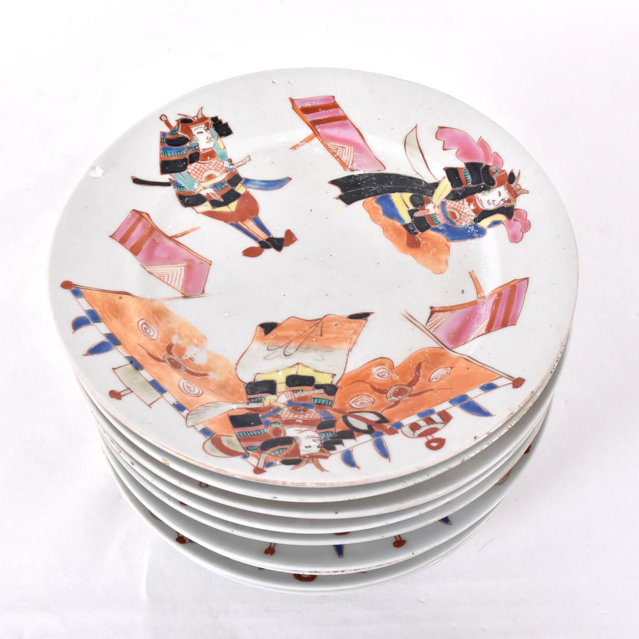 9 tableware sets, Japan Meiji-Taishô.