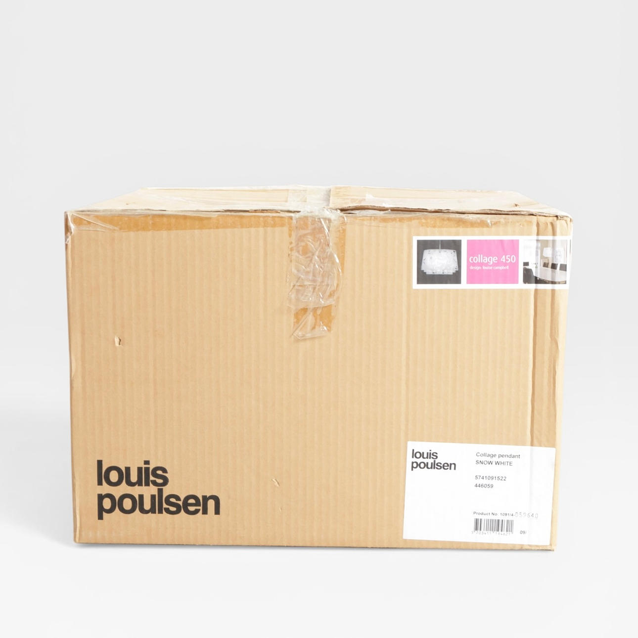 LOUISE CAMPBELL. ”Collage” 450 hänge, snövit. Regissör: Louis Poulsen.