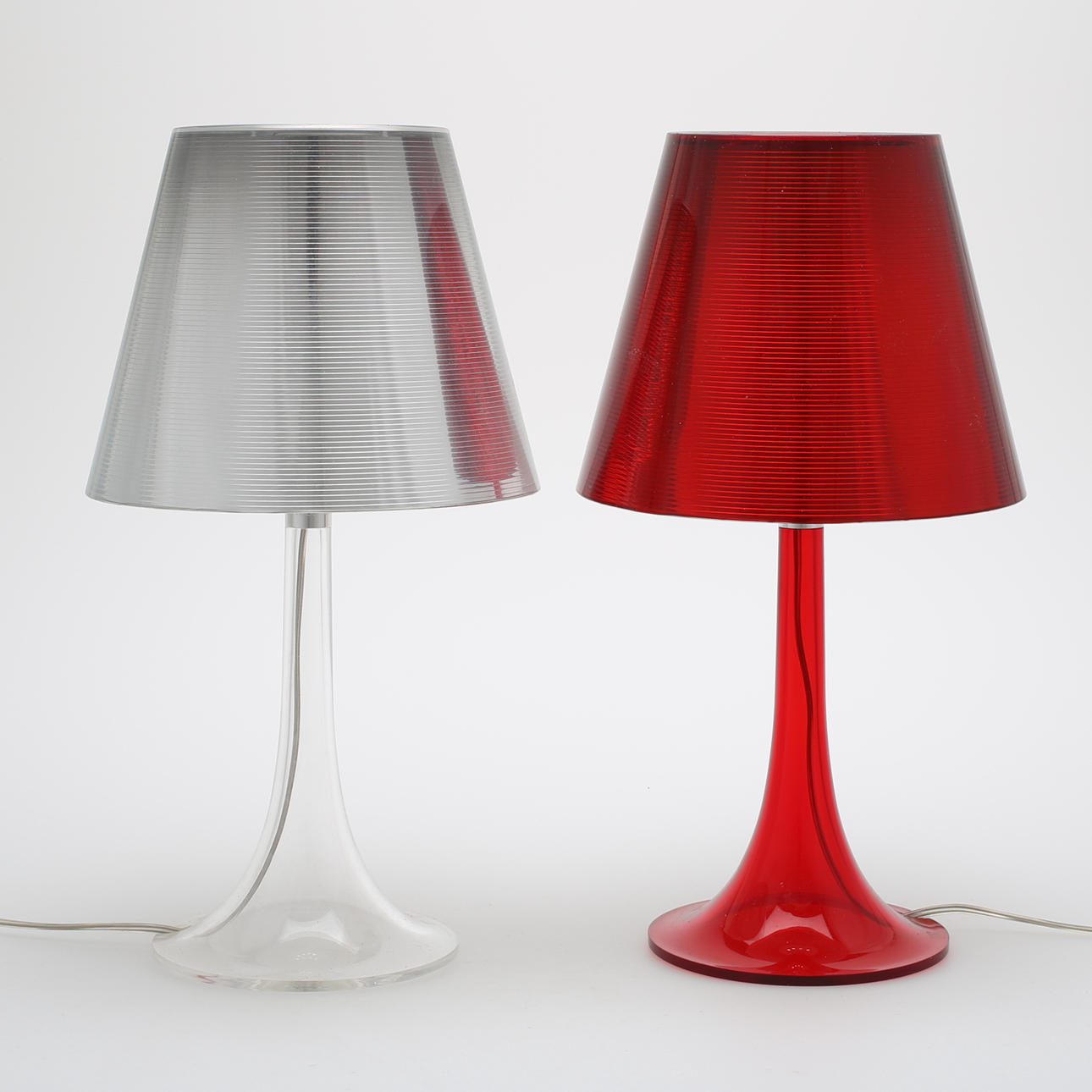 BORDSLAMPOR, 2 st, plast, Miss K by S+ARCK Flos.