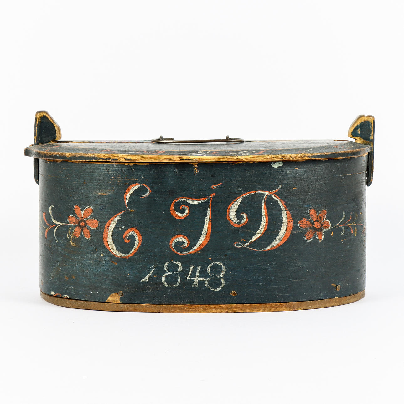 SVEPASK allmoge, daterad 1848, originalmålning.