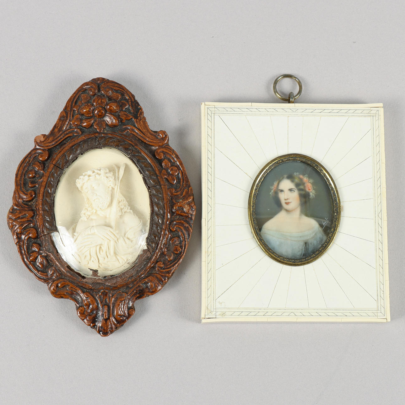 MINIATYRMÅLNING OCH RELIEF.