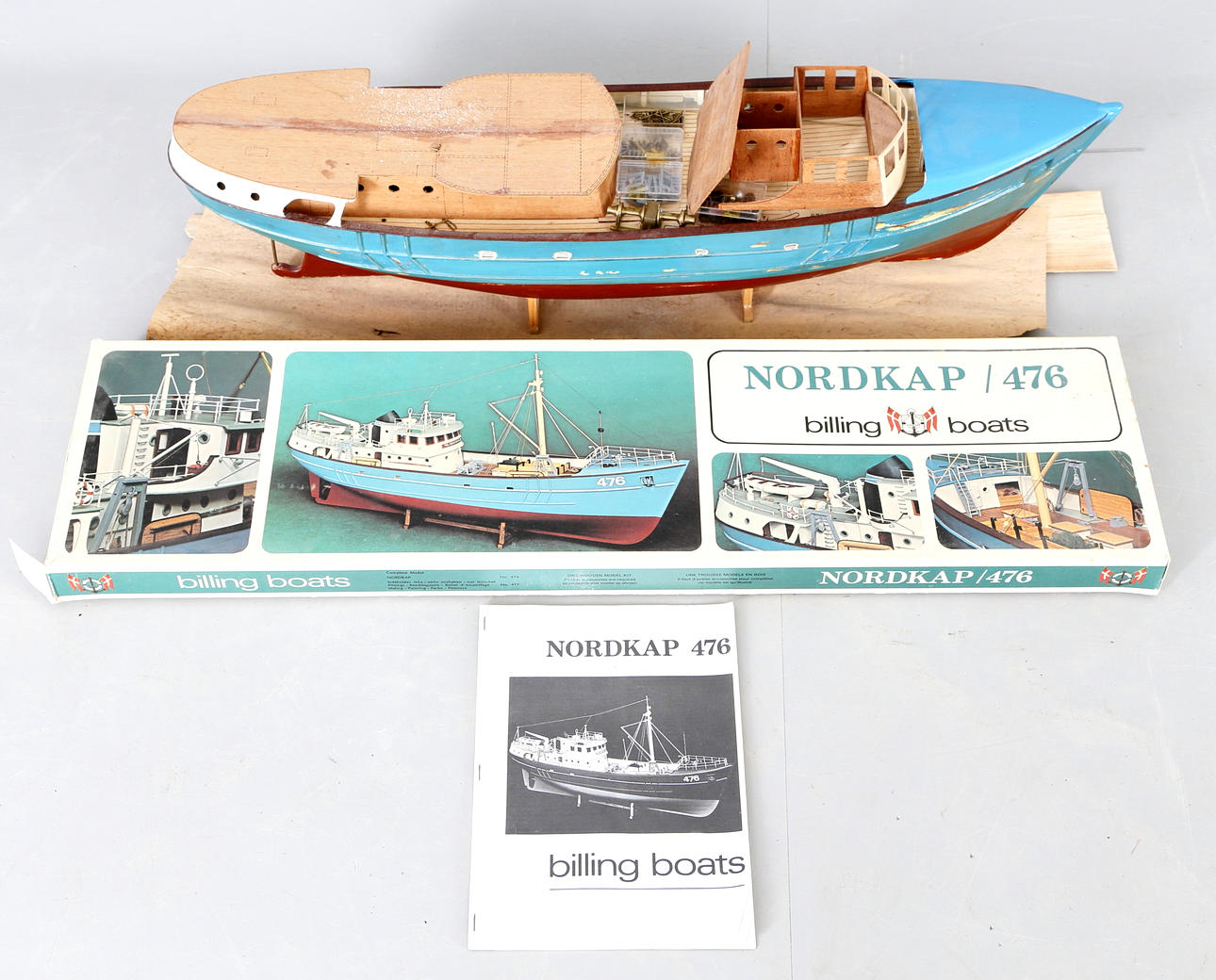 MODELLBÅT, Nordkap.