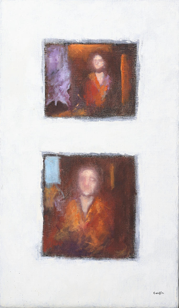 GUNNAR GAUFFIN. Oil on canvas, signed.