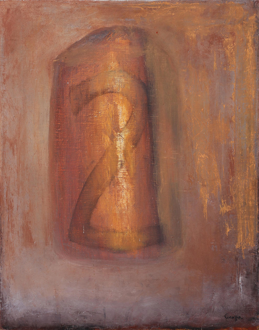 GUNNAR GAUFFIN. Oil on canvas, signed.