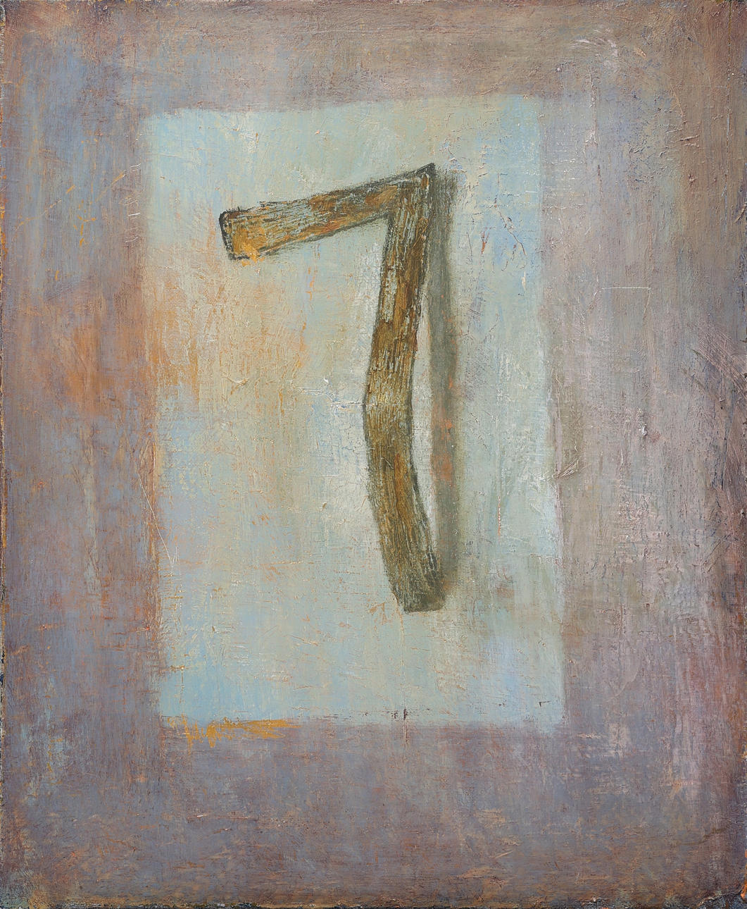 GUNNAR GAUFFIN. Oil on canvas, unsigned.