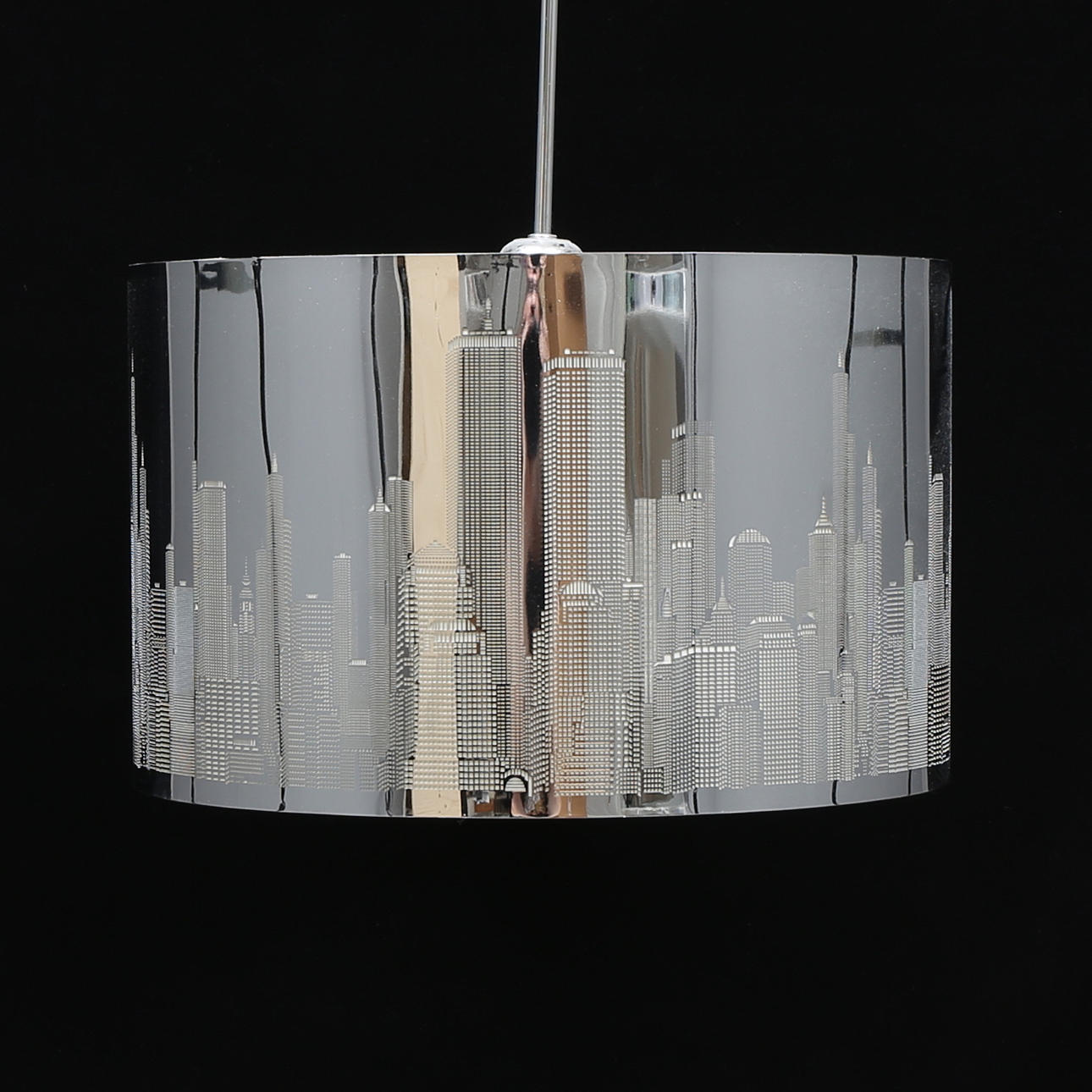 TAKLAMPA, metall, Globen Manhattan.