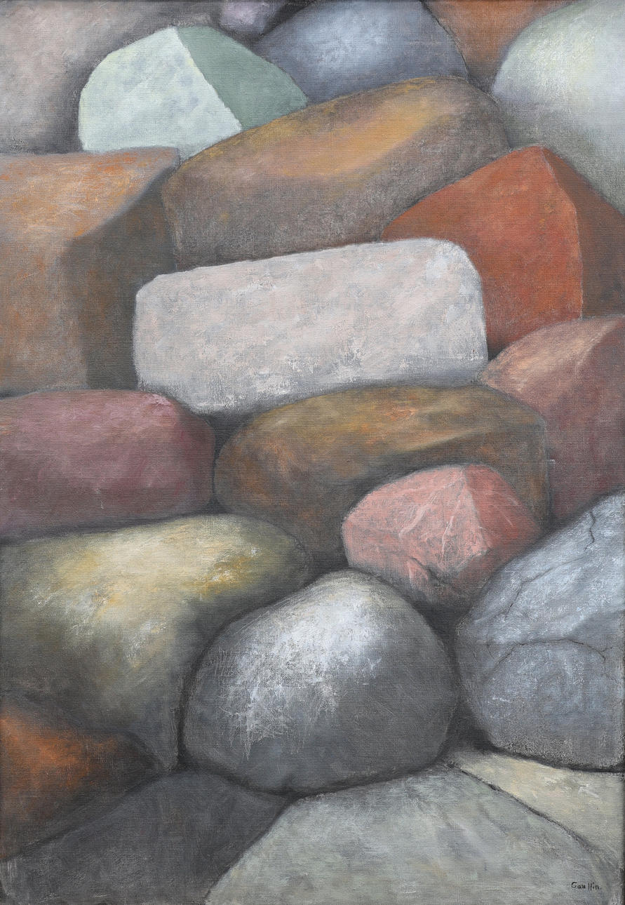 GUNNAR GAUFFIN. Oil on canvas, signed.