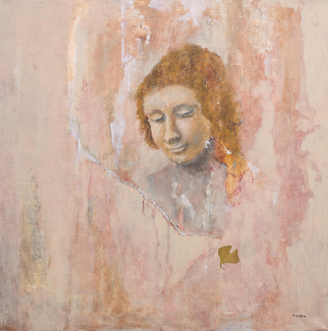 GUNNAR GAUFFIN. Oil on canvas, signed.