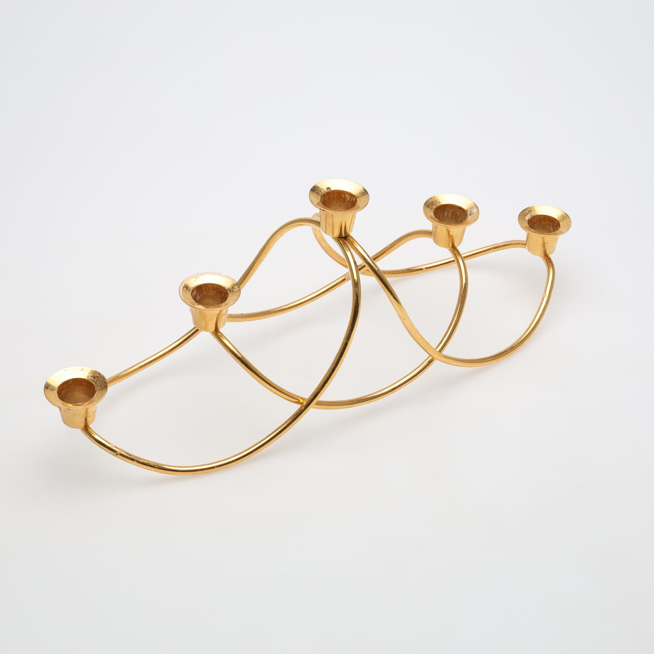 MARIA BERNTSEN. LJUSSTAKE " Harmony" Georg jensen.