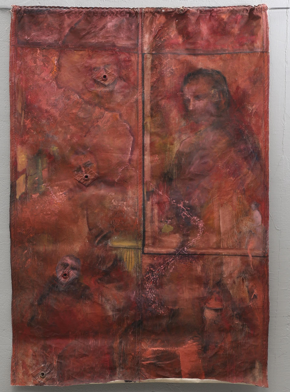 GUNNAR GAUFFIN. Oil on canvas, signed.