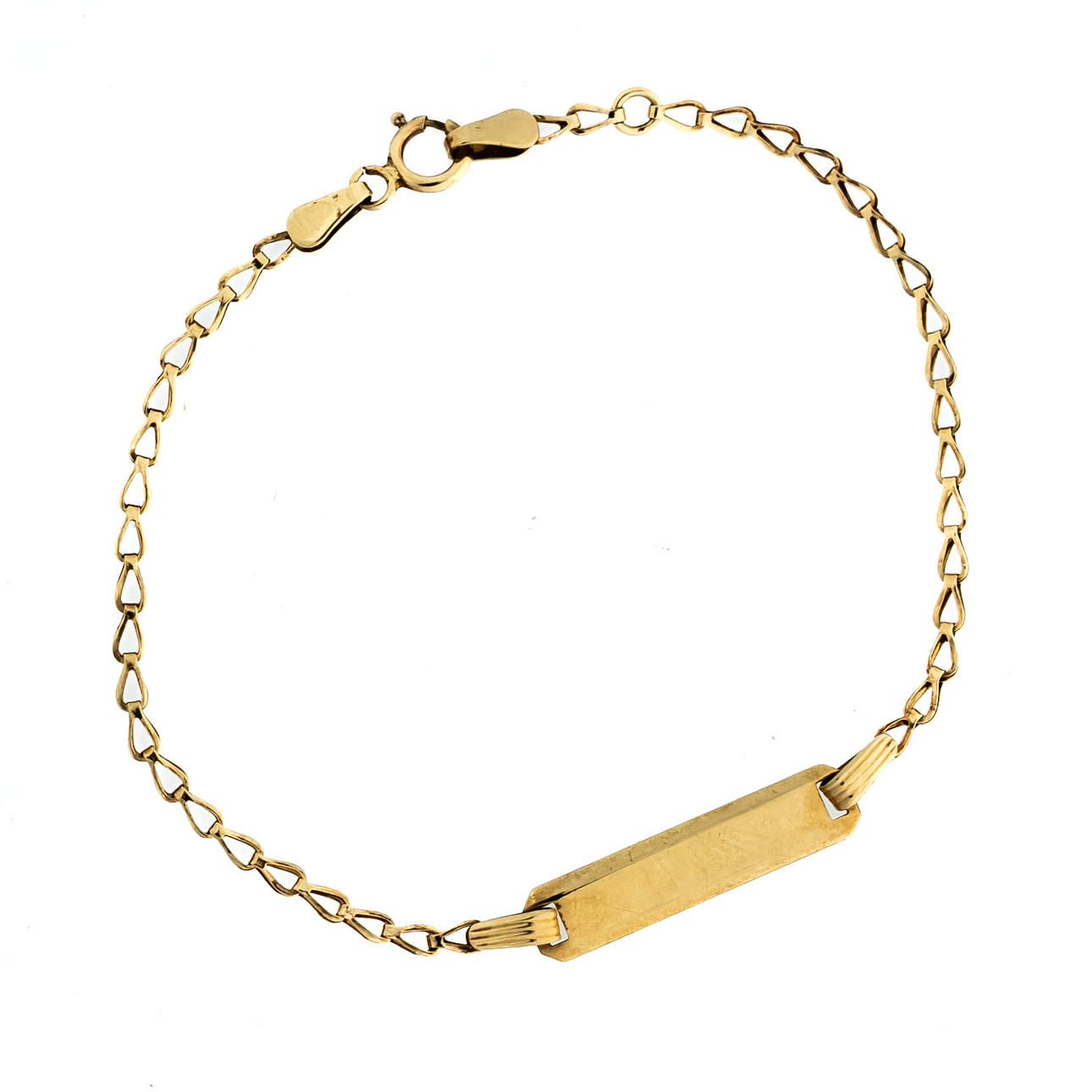 ARMBAND. 14K Guld 1900-tal.