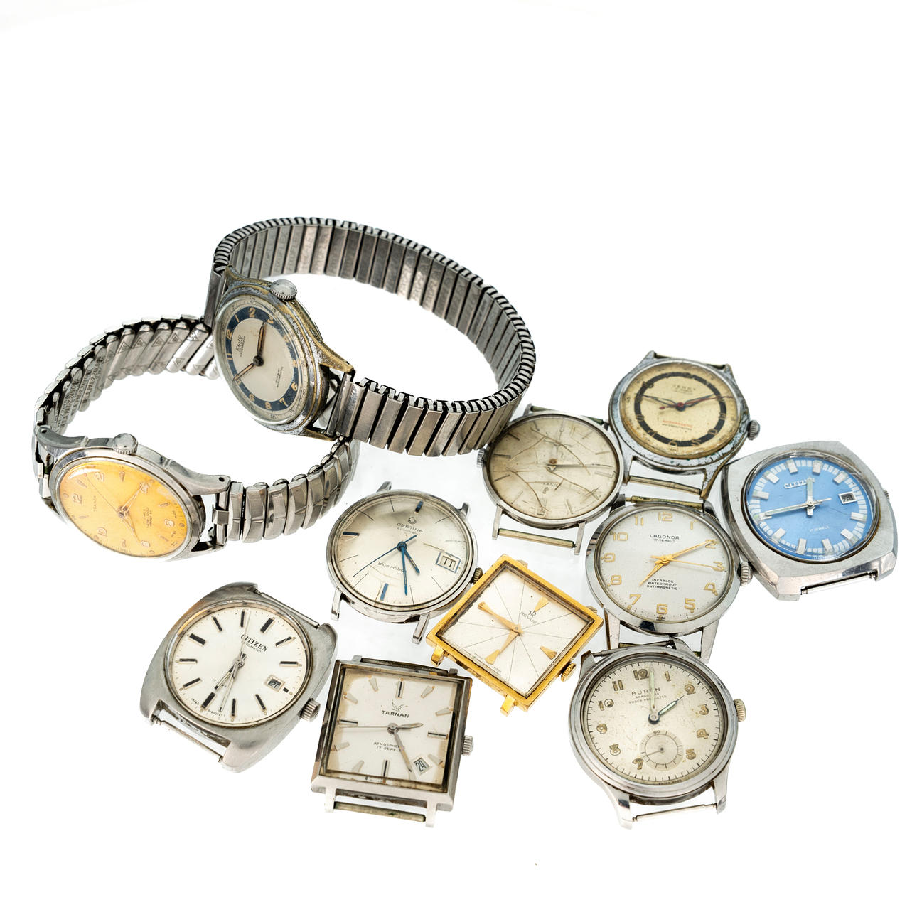 SAMLING ARMBANDSUR 1900-tal (11st).