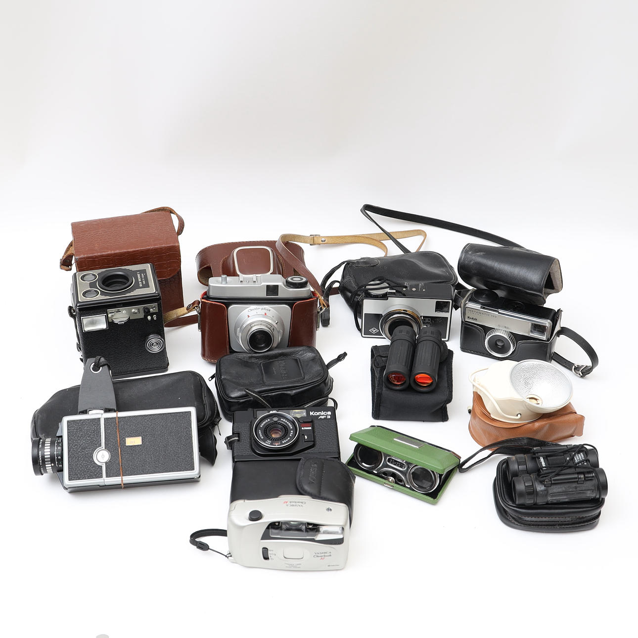 CAMERAS AND BINOCULARS.