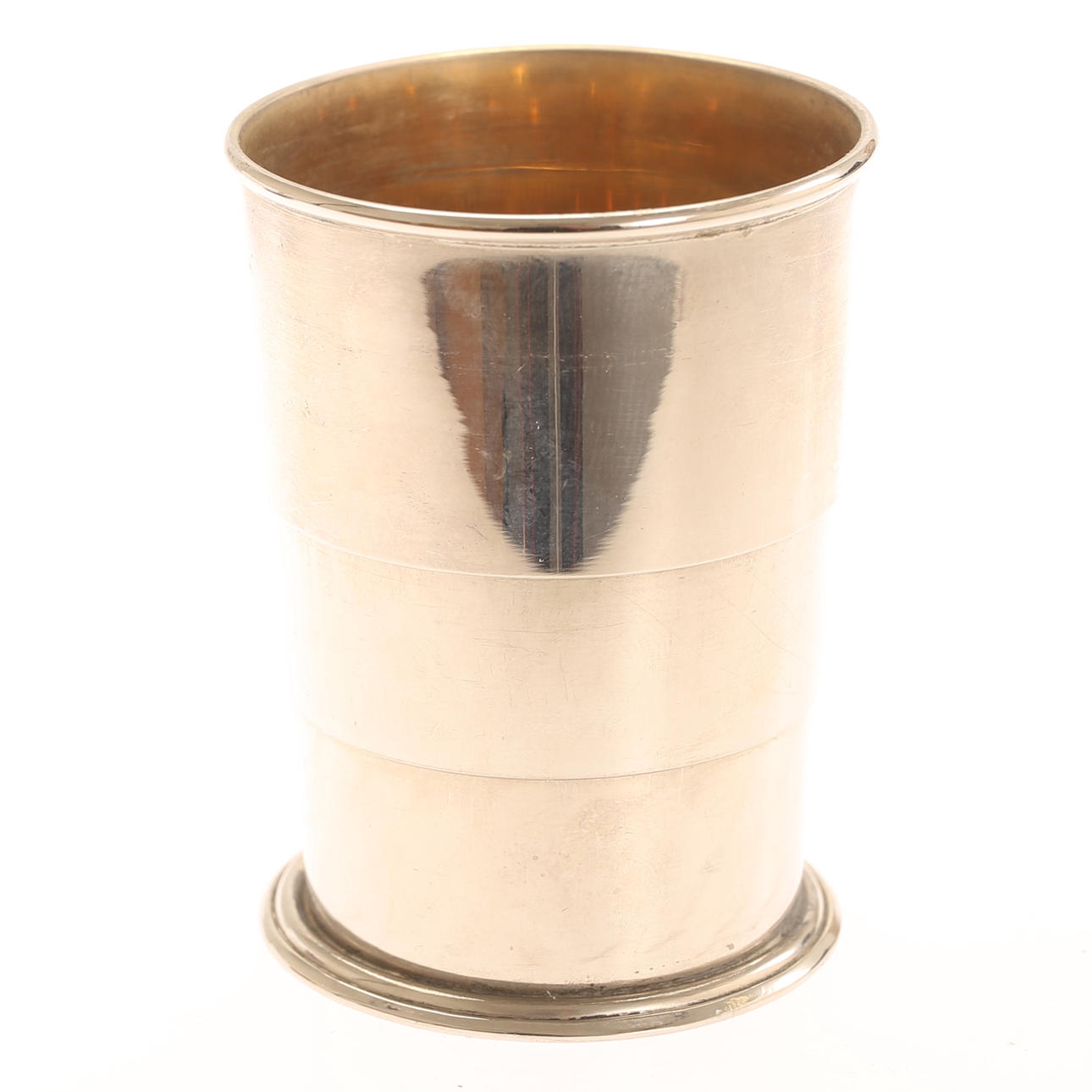 BEAKER, foldable, metal, Germany.
