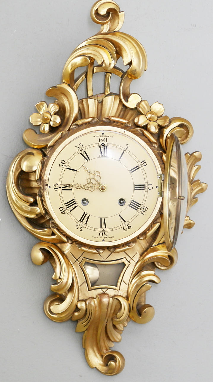 VÄGGUR, gustaviansk stil, 1900-tal.