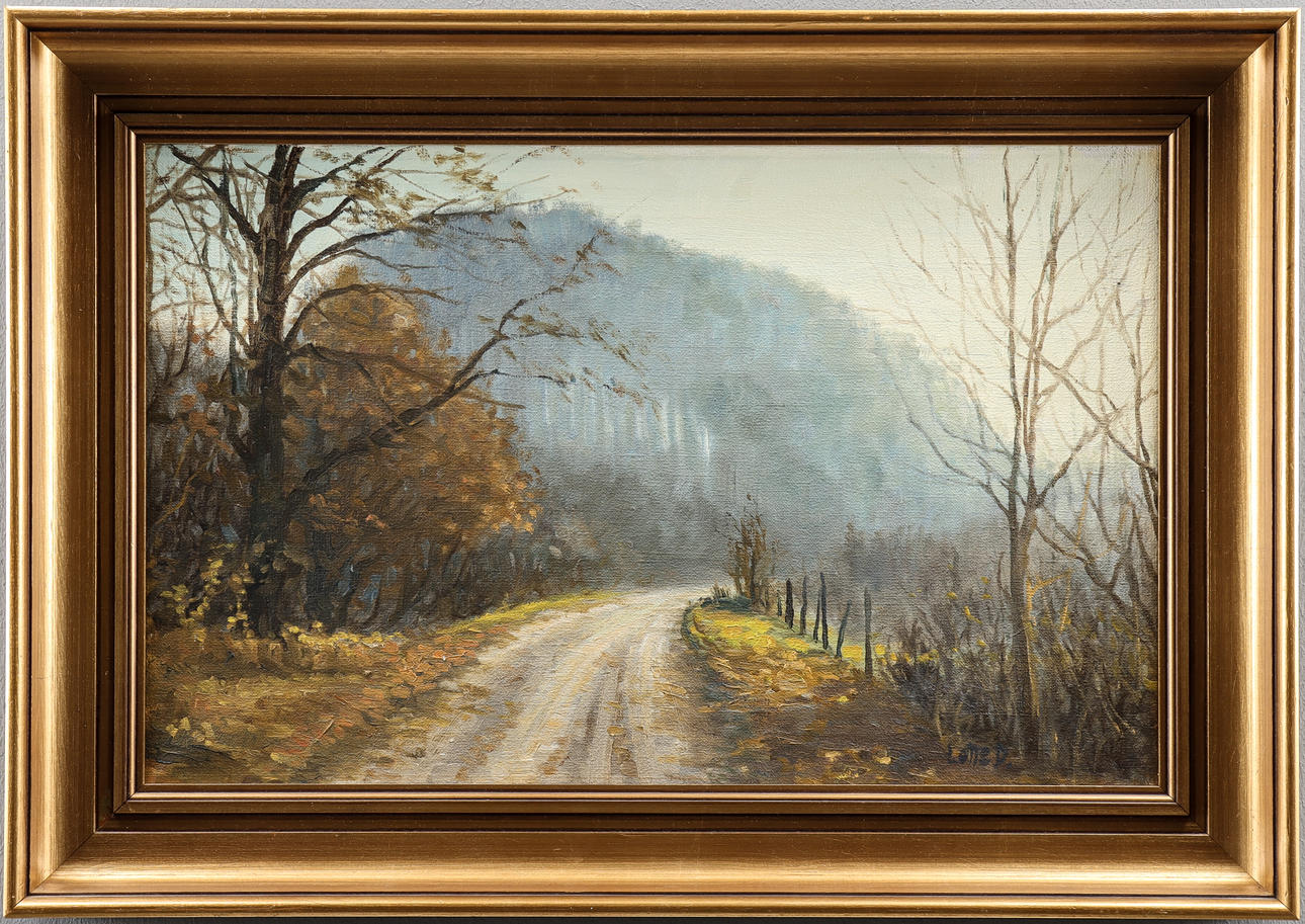 OIDENTIFIERAD KONSTNÄR olja på duk, signerad.