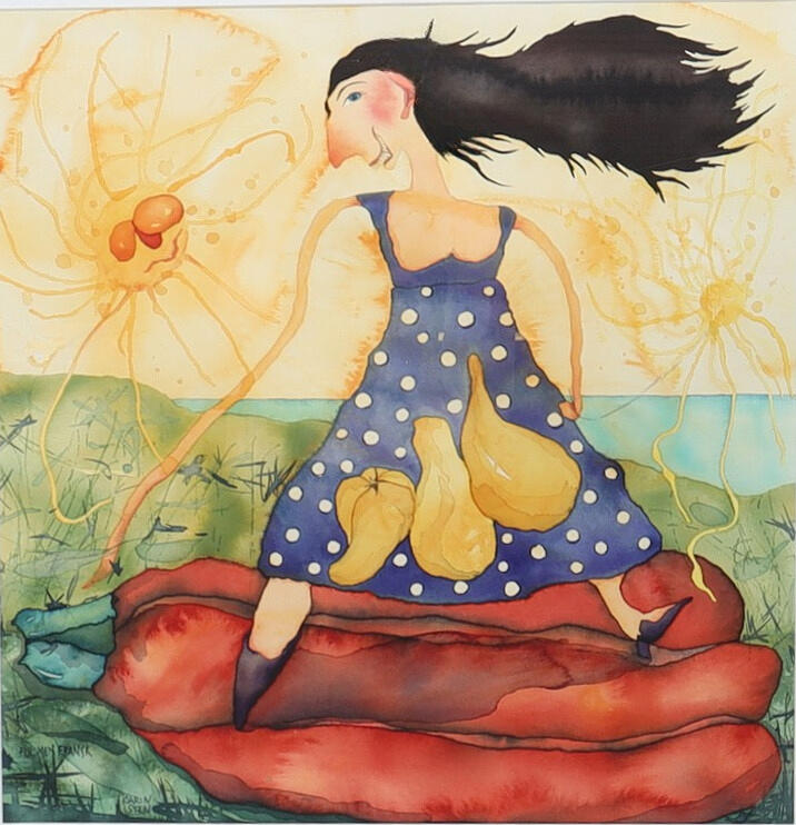 KARIN STEN. “Ugly but French” signed.