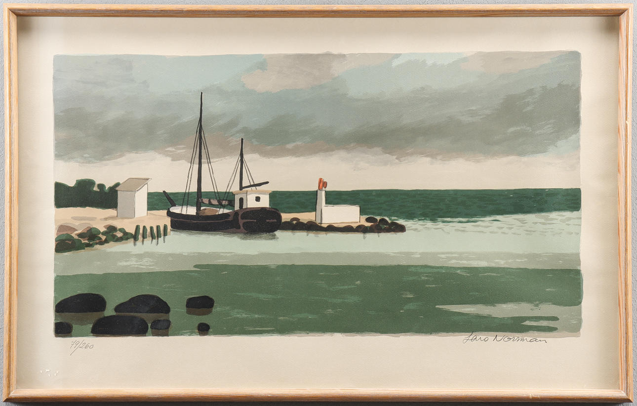 LARS NORRMAN. Lithograph 79/260, signed.