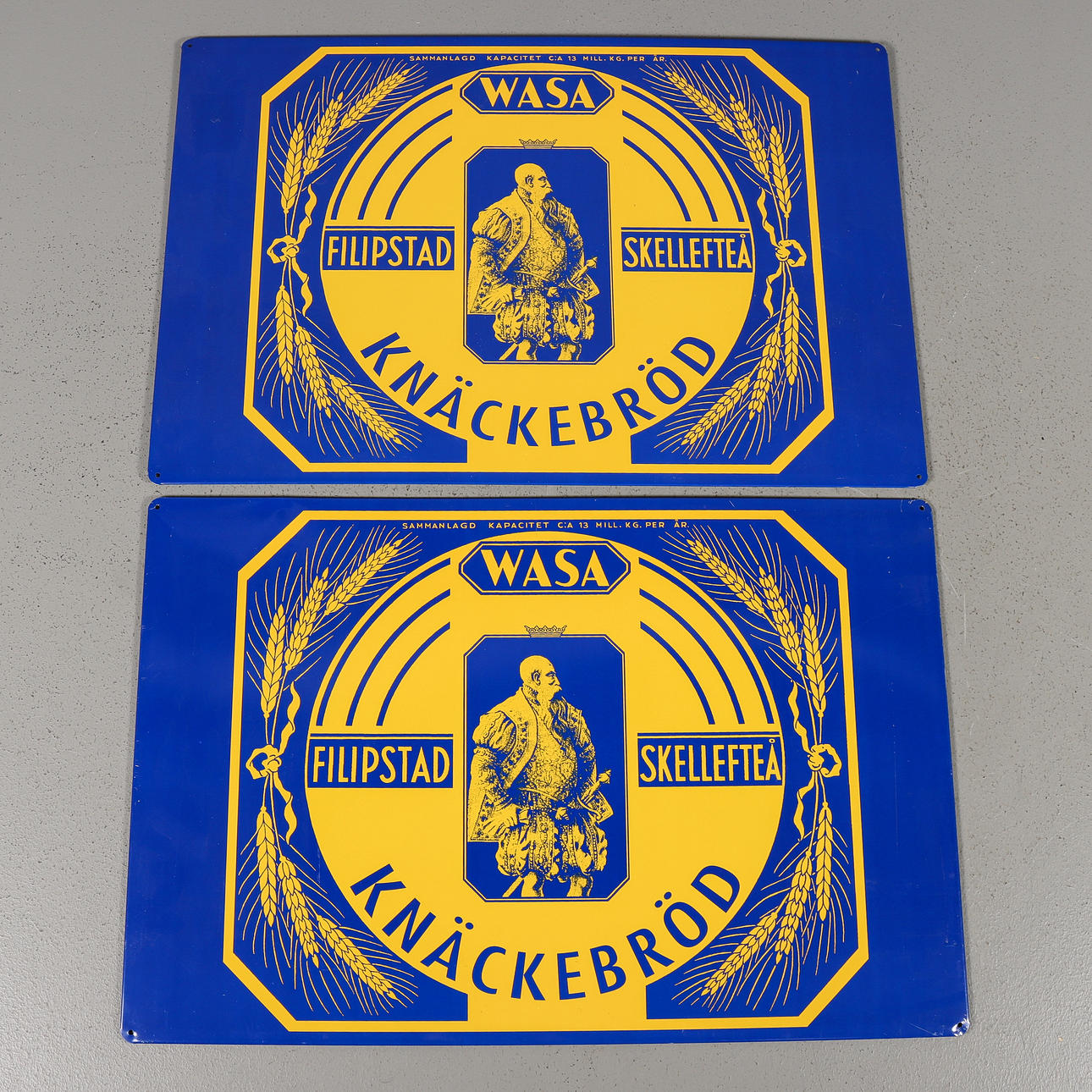 REKLAMTAVLOR OCH MAGNETER Wasa.