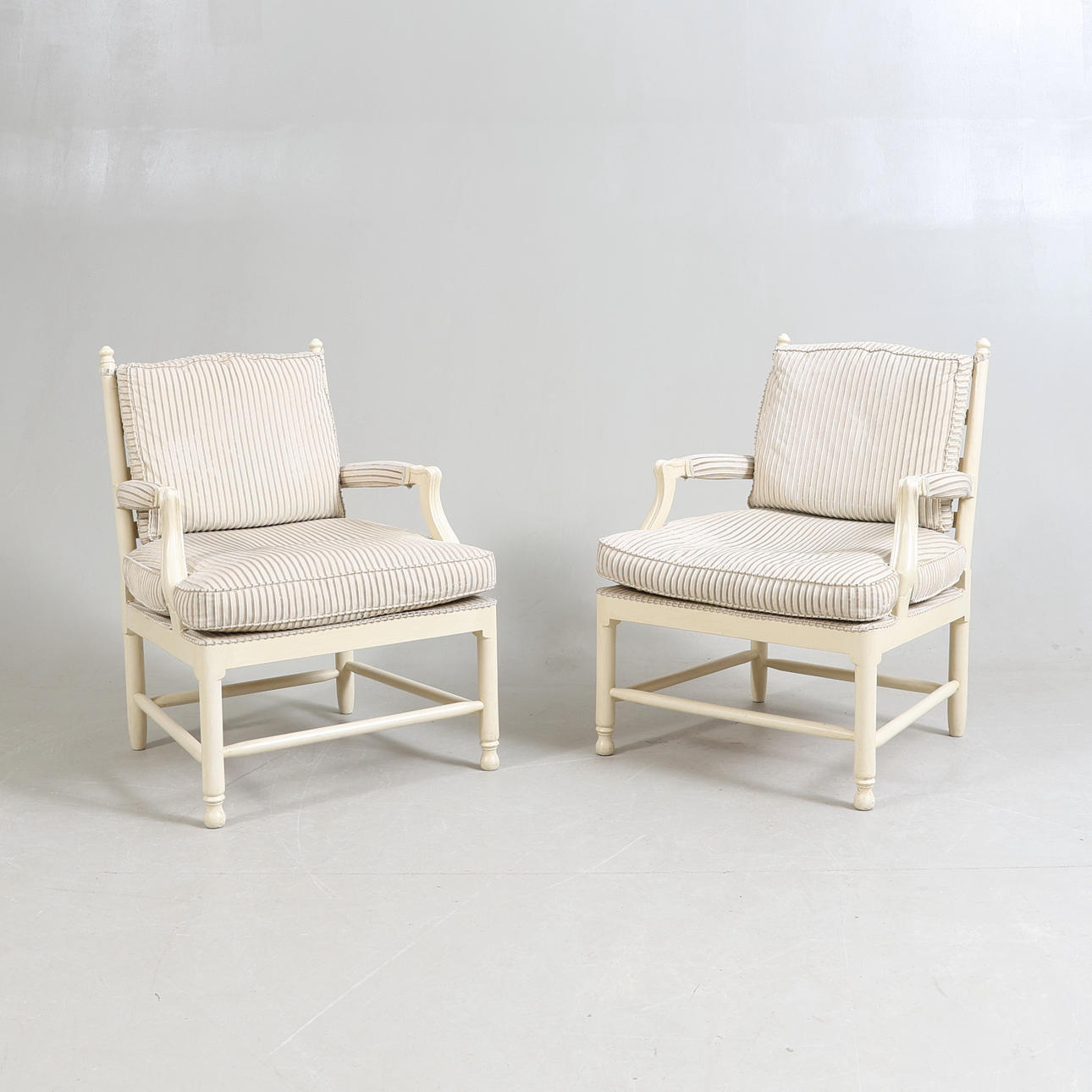 KARMSTOL, 1 par, Gripsholmsmodell, 1900-talets.