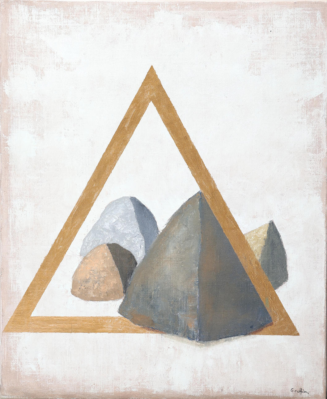 GUNNAR GAUFFIN. Oil on canvas, signed.