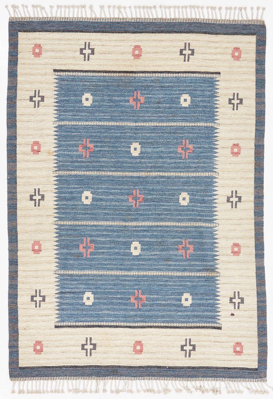 RUG, wicker, Swedish home crafts.