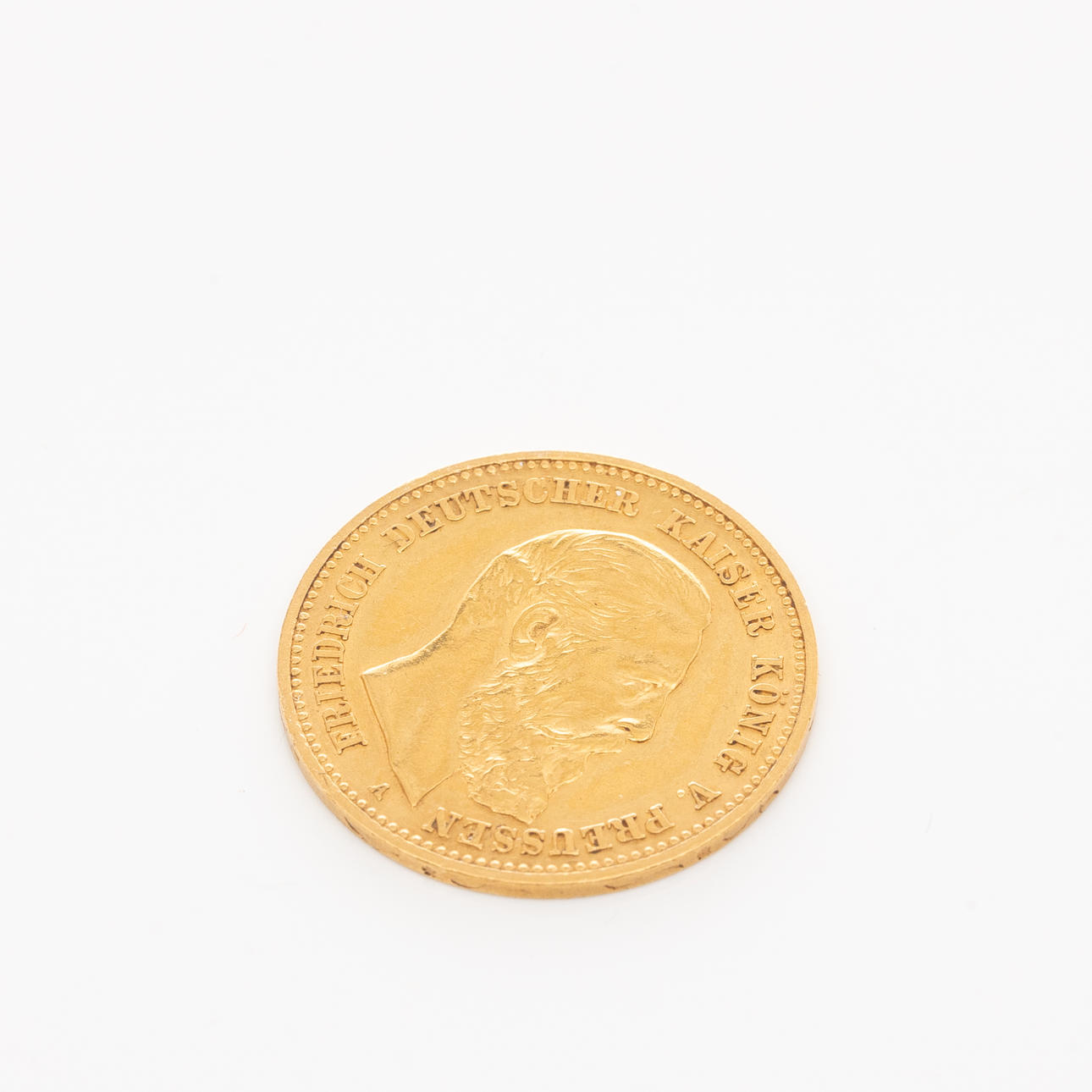 GULDMYNT, 10 Mark, 1888, 21.6K guld.