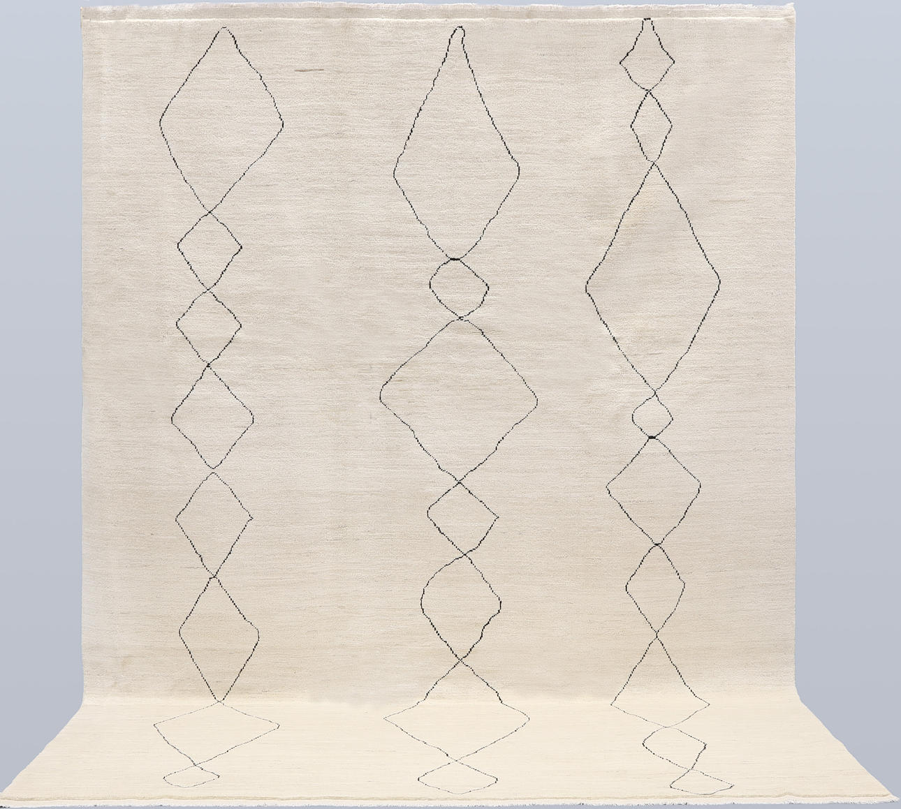 CARPET. Morocco, 351 x 253 cm.