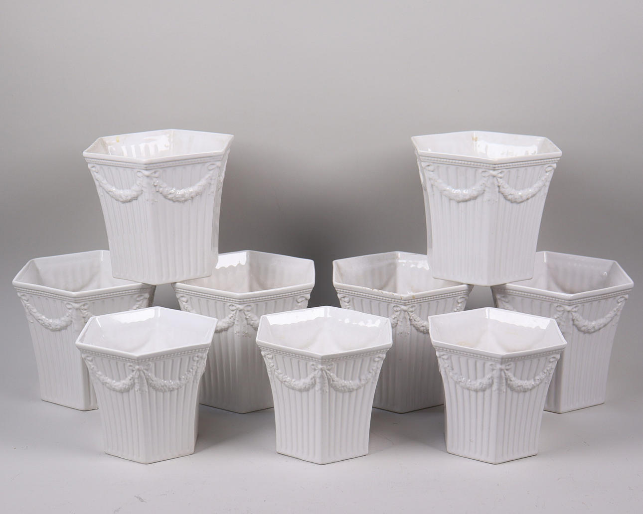 YTTERFODER, "Empire", Gustavsberg, 9 st.