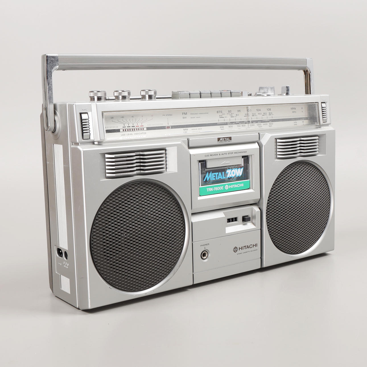 KASSETTRADIO, Hitachi, 1900-talets andra hälft.