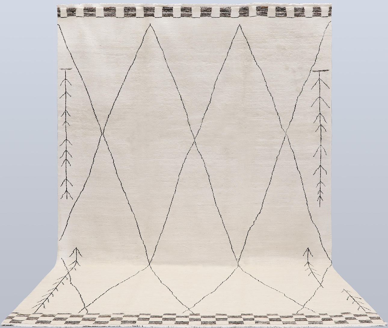 CARPET. Morocco, 352 x 250 cm.