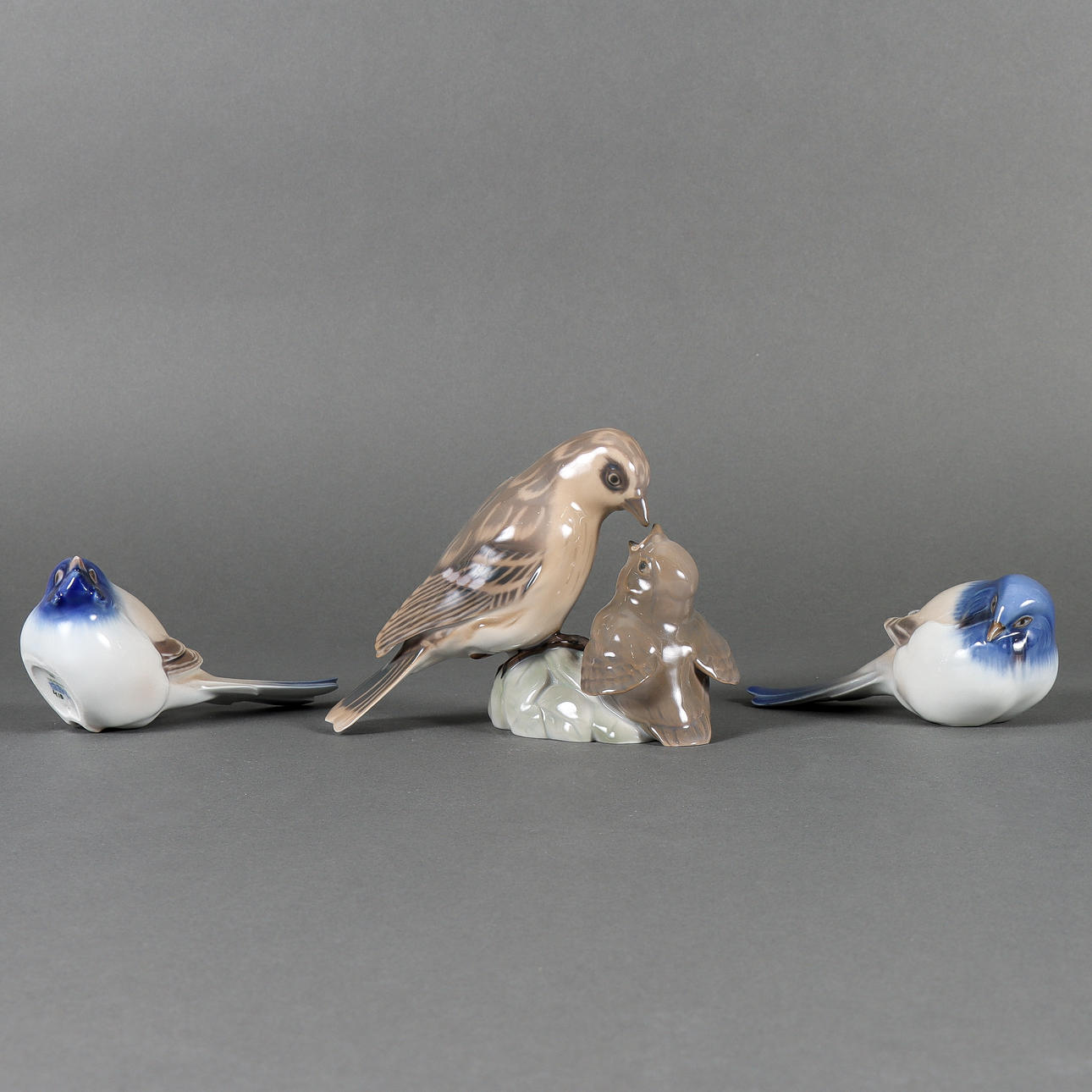 FIGURINES 3 pieces, Bing & Gröndahl.