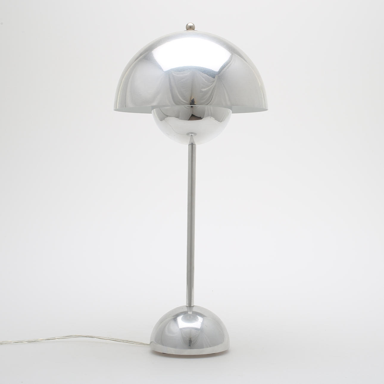 VERNER PANTON. Bordslampa, "Flower pot", Unique Interior, Köpenhamn.