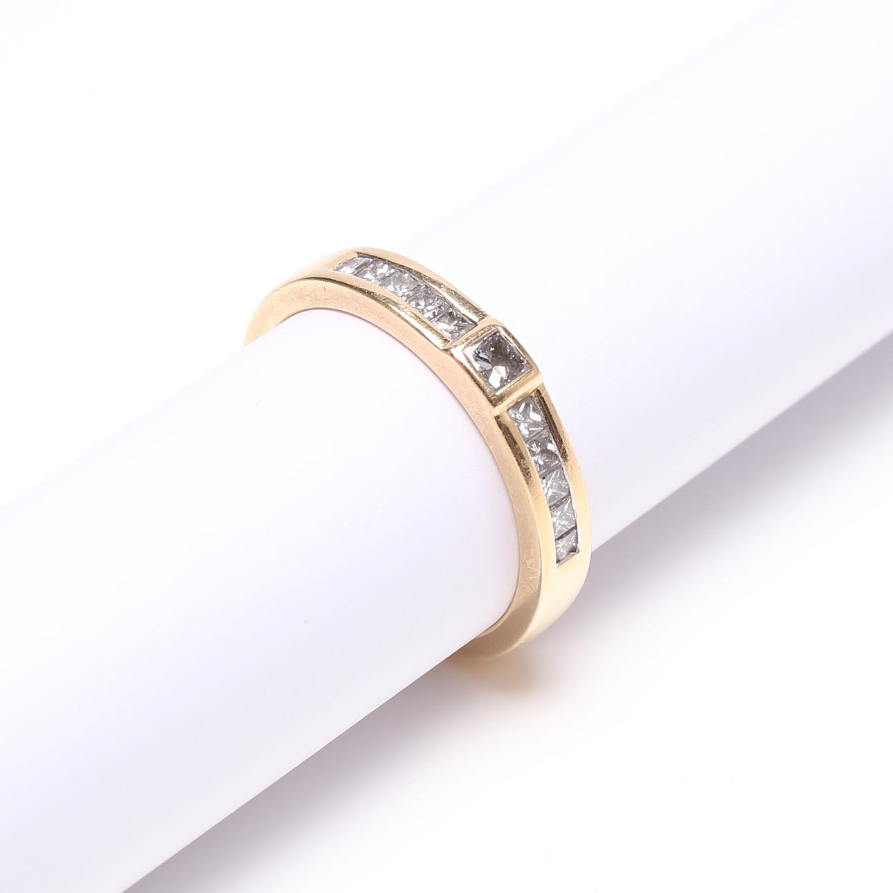 RING with Diamonds, 18k, Gold, weight approx. 3,9 grams.