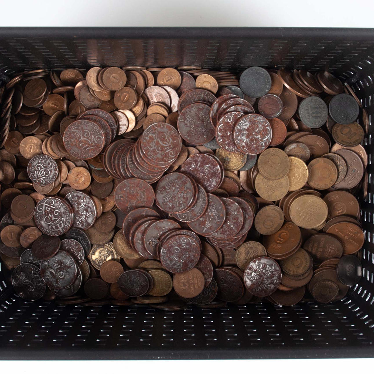 COINS OF DIFFERENT COUNTRIES.